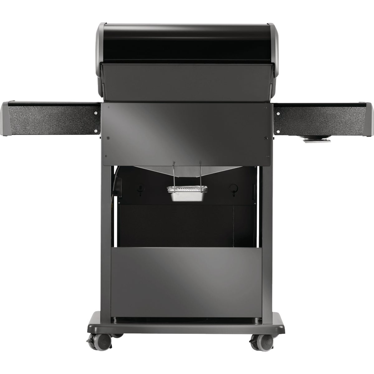 Napoleon Rogue Pro 425 3-Burner Natural Gas Grill with Infrared Side Burner, Black Image 5