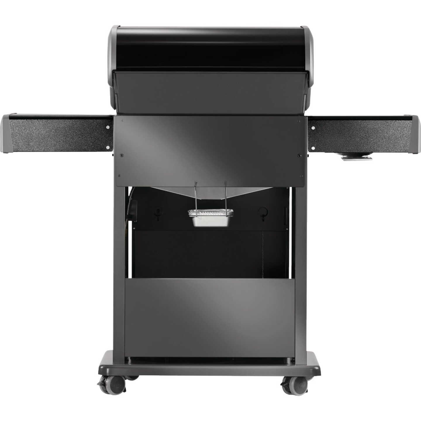 Napoleon Rogue Pro 425 3-Burner Natural Gas Grill with Infrared Side Burner, Black Image 5