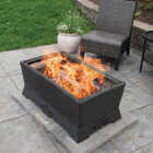 Blue Sky Peak 38 In. Rectangle Wood/Pellet Smokeless Fire Pit Image 2