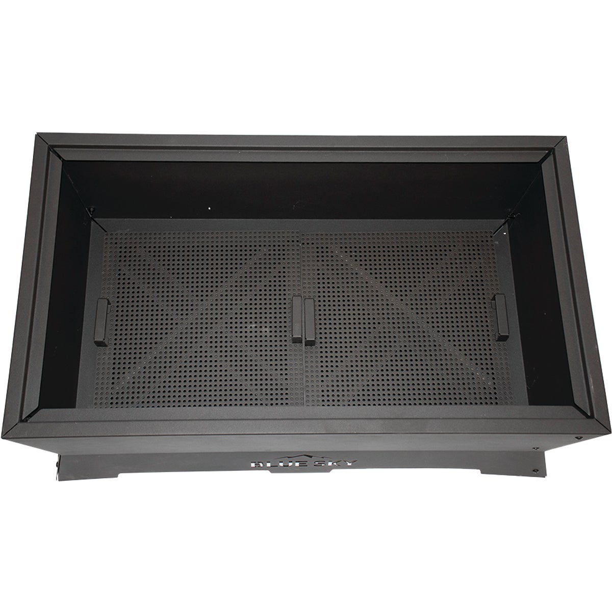 Blue Sky Peak 38 In. Rectangle Wood/Pellet Smokeless Fire Pit Image 5