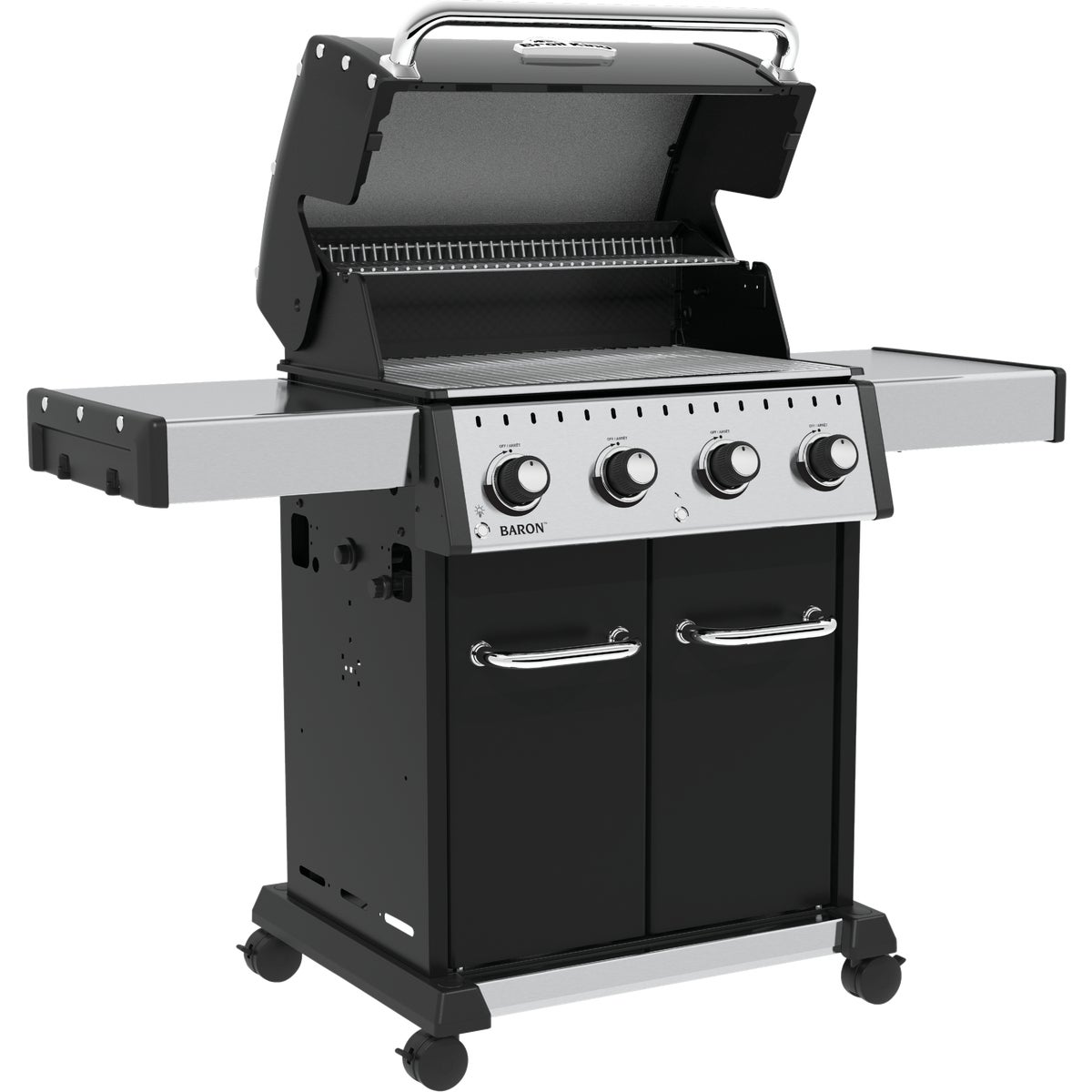 Broil King Baron 420 Pro 4-Burner Black 40,000 BTU LP Gas Grill Image 4