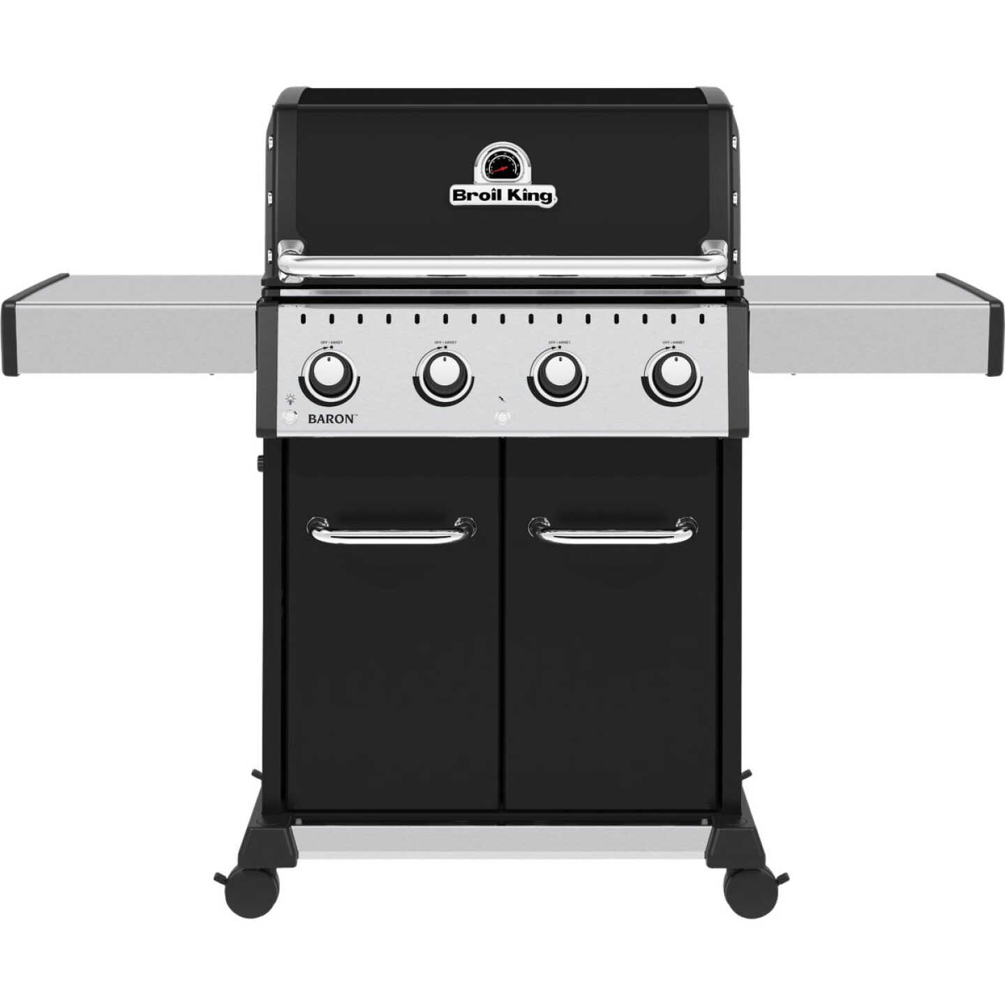 Broil King Baron 420 Pro 4-Burner Black 40,000 BTU LP Gas Grill Image 1