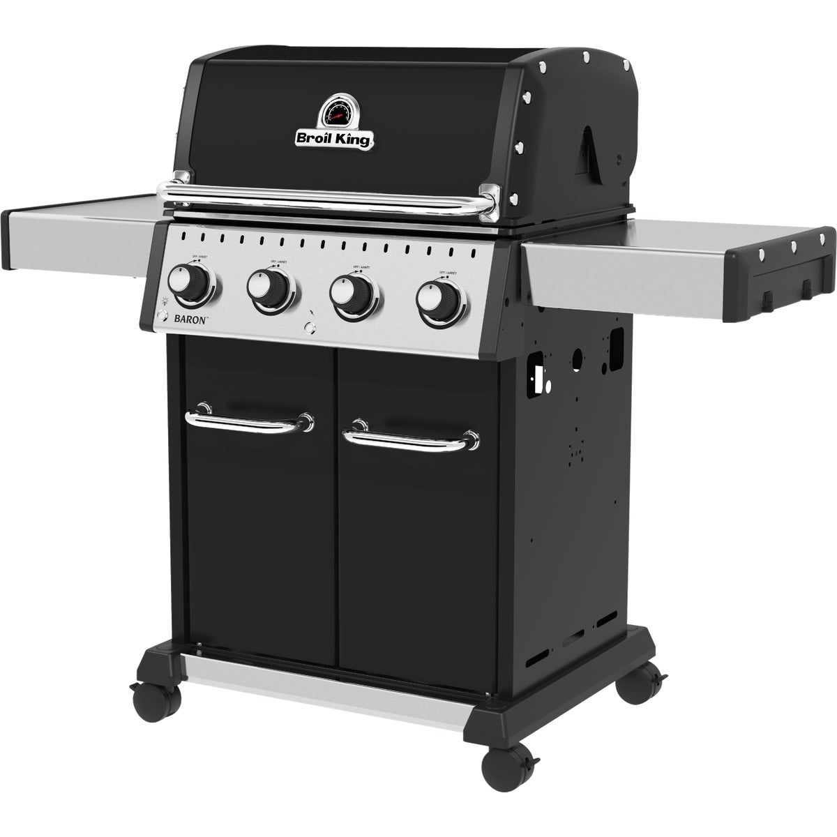 Broil King Baron 420 Pro 4-Burner Black 40,000 BTU LP Gas Grill Image 3