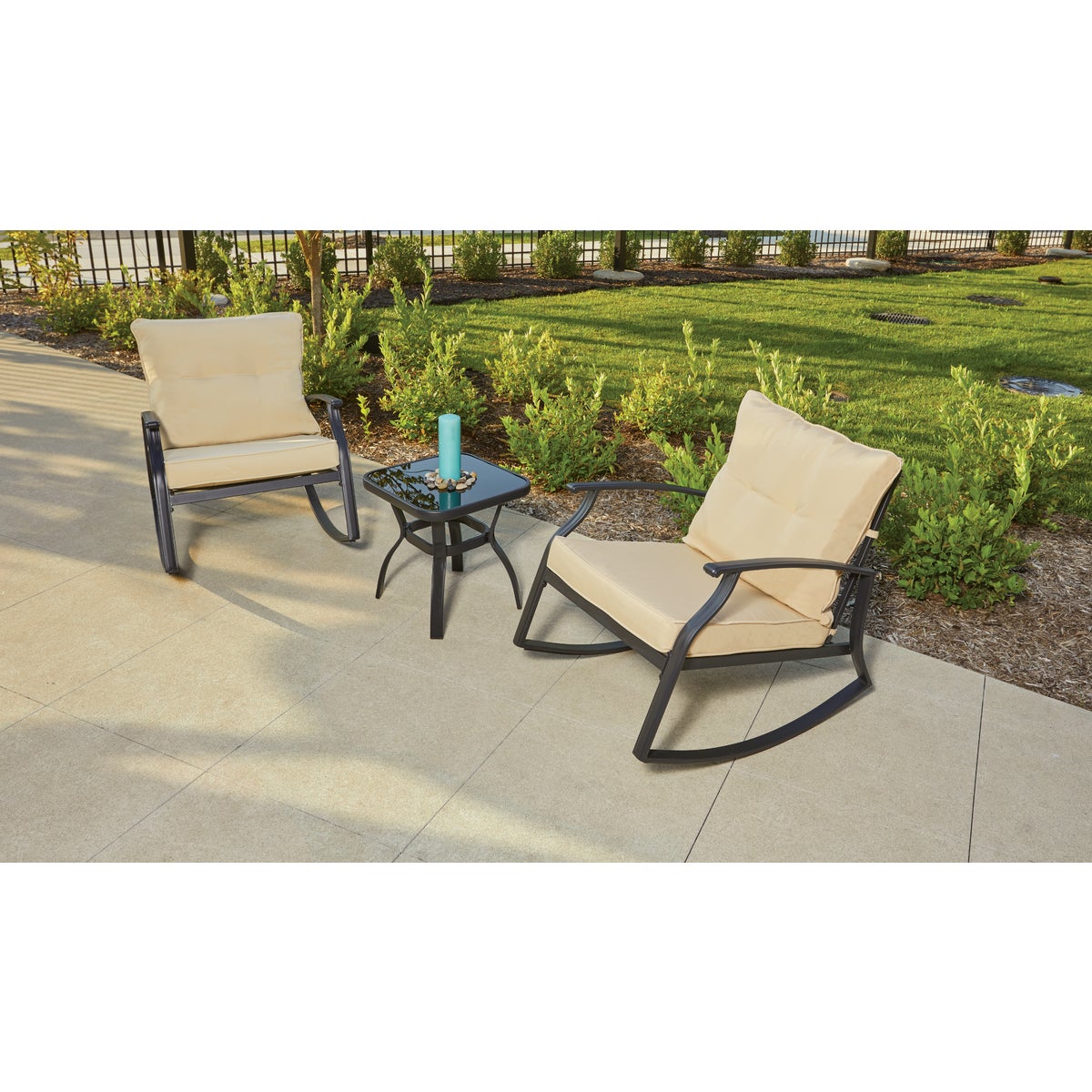 Leisure Classics Rhodes 3-Piece Rocking Chair Set Image 3