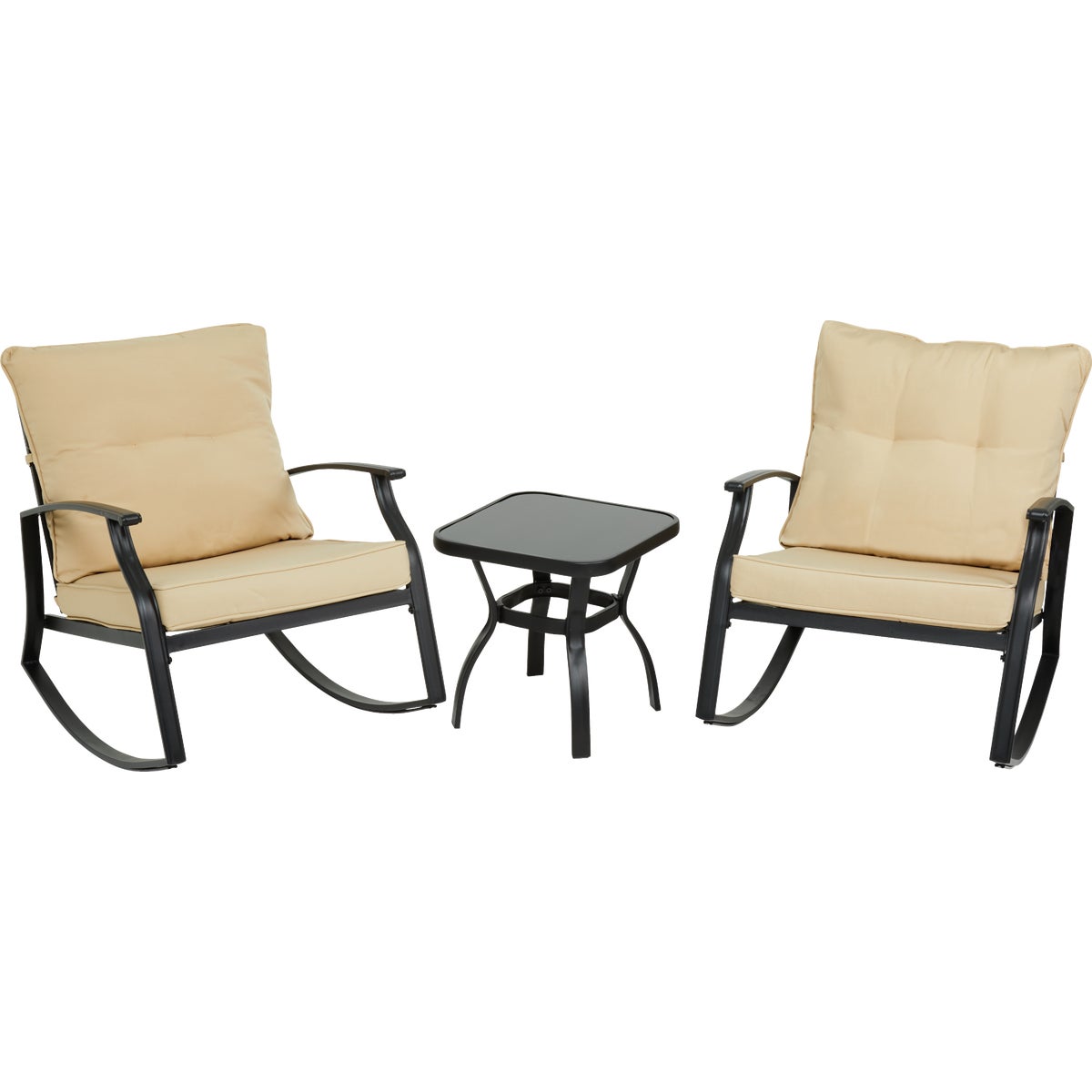 Leisure Classics Rhodes 3-Piece Rocking Chair Set