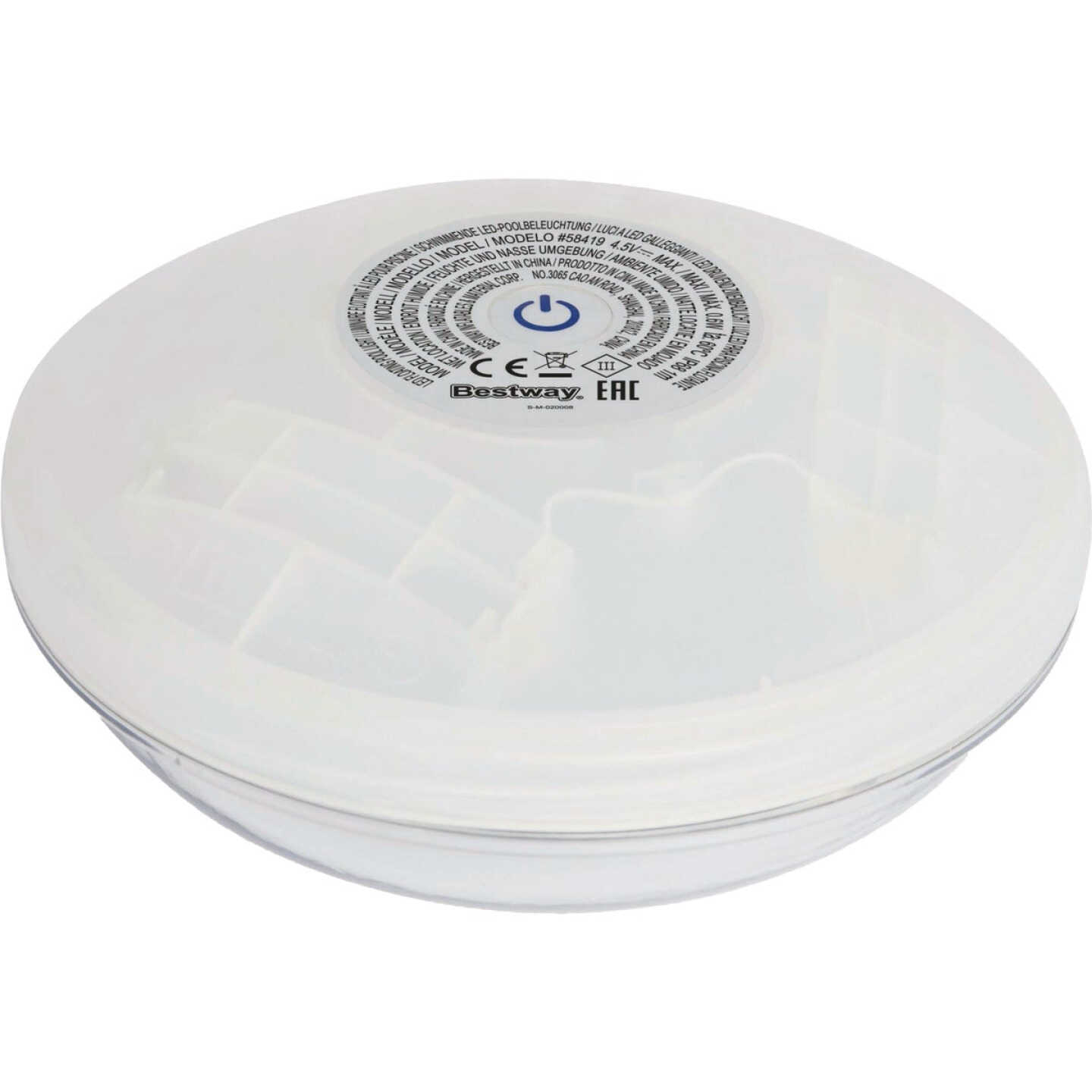 Bestway Flowclear 5-1/2 In. LED Floating Pool Light Image 1