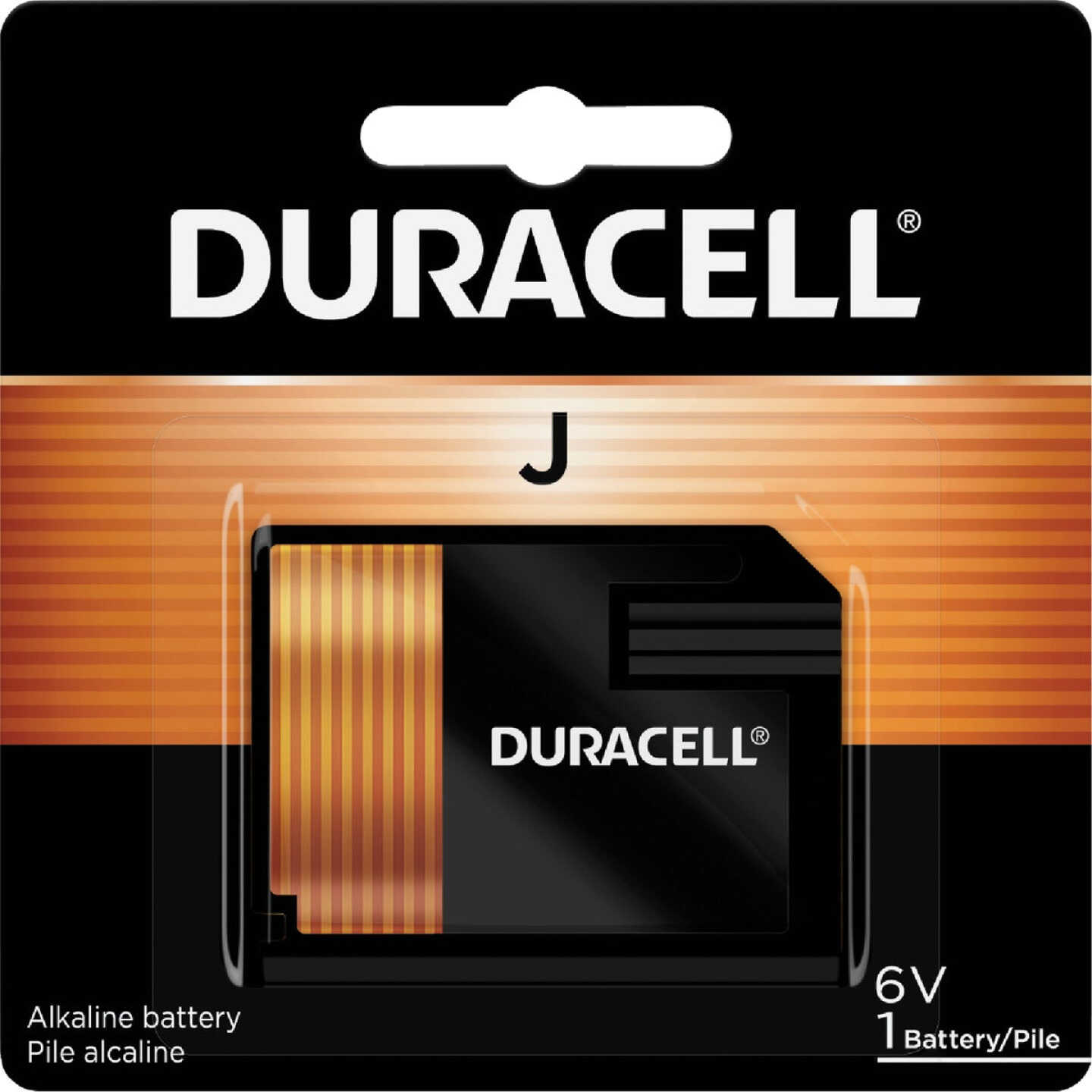 Duracell J Alkaline Battery Image 1