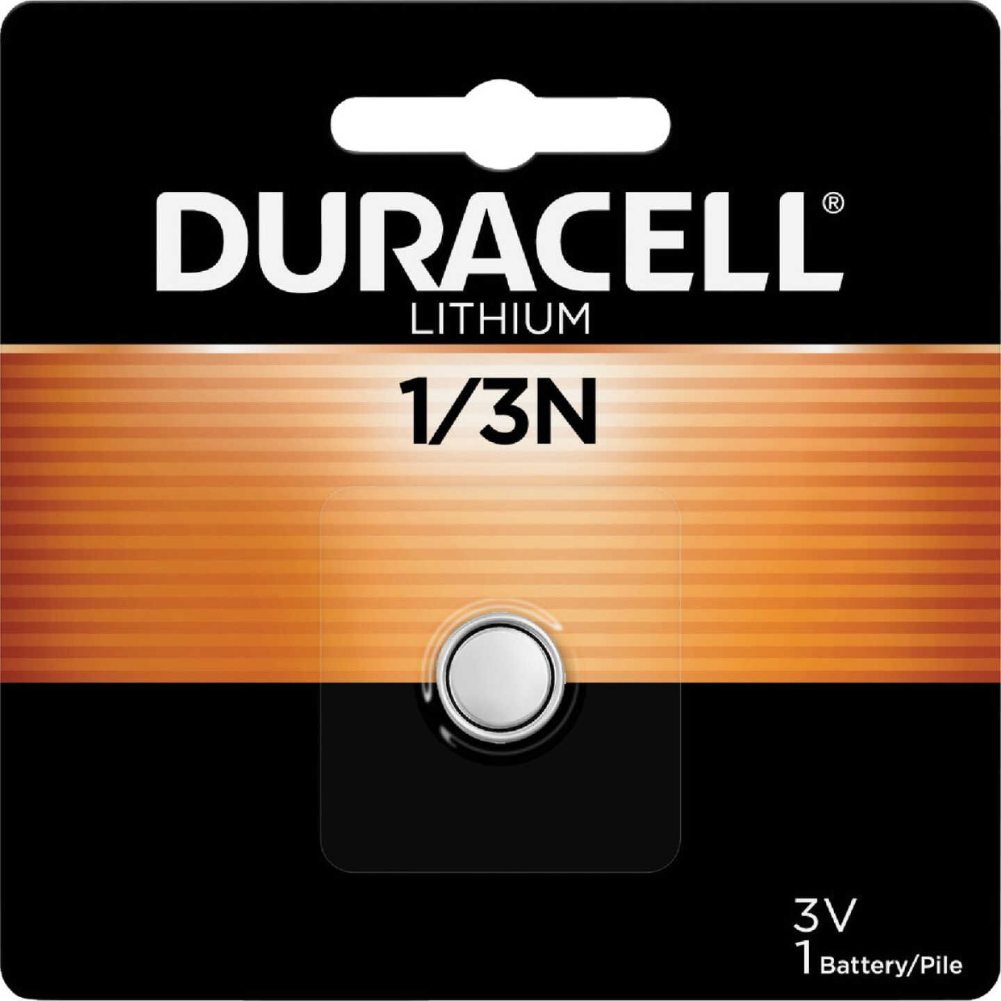 Duracell 1/3N Lithium Battery Image 1