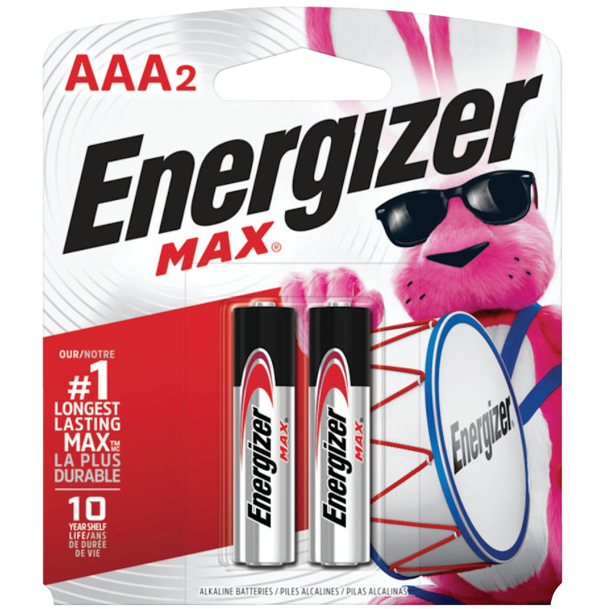 Energizer Max AAA Alkaline Battery (2-Pack) Image 1