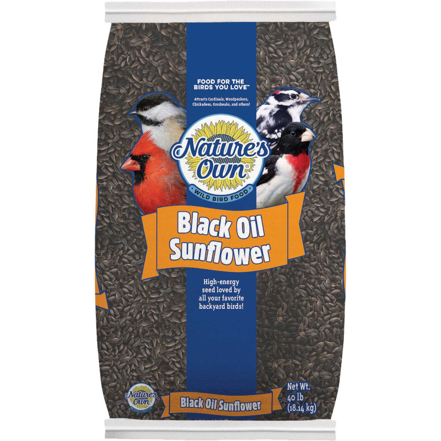 Nature's Own 40 Lb. Black Oil Sunflower Seed Image 1
