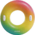 Intex 48 In. Rainbow Ombre Pool Tube Float Image 1