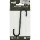 National Hardware 4 In. Black Steel Modern Small S-Hook Plant Hanger Image 3