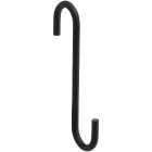 National Hardware 4 In. Black Steel Modern Small S-Hook Plant Hanger Image 1