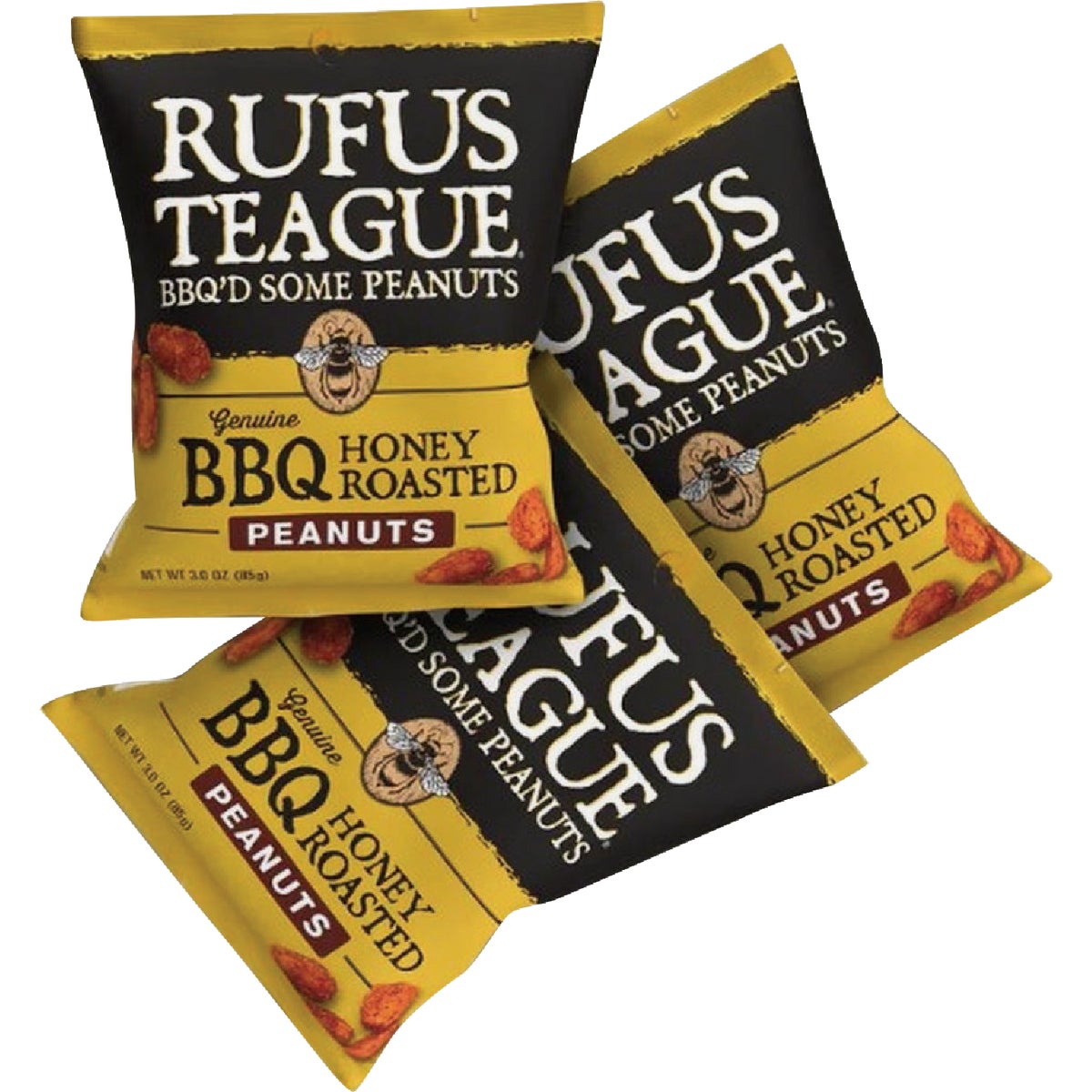 Rufus Teague 3 Oz. BBQ Honey Roasted Peanuts Image 5