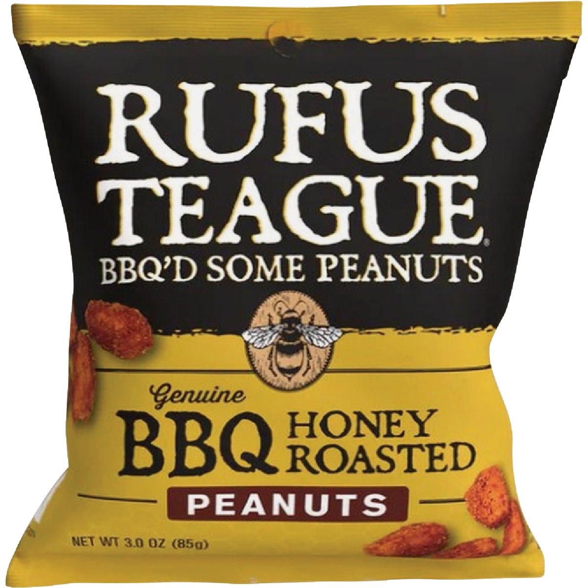 Rufus Teague 3 Oz. BBQ Honey Roasted Peanuts