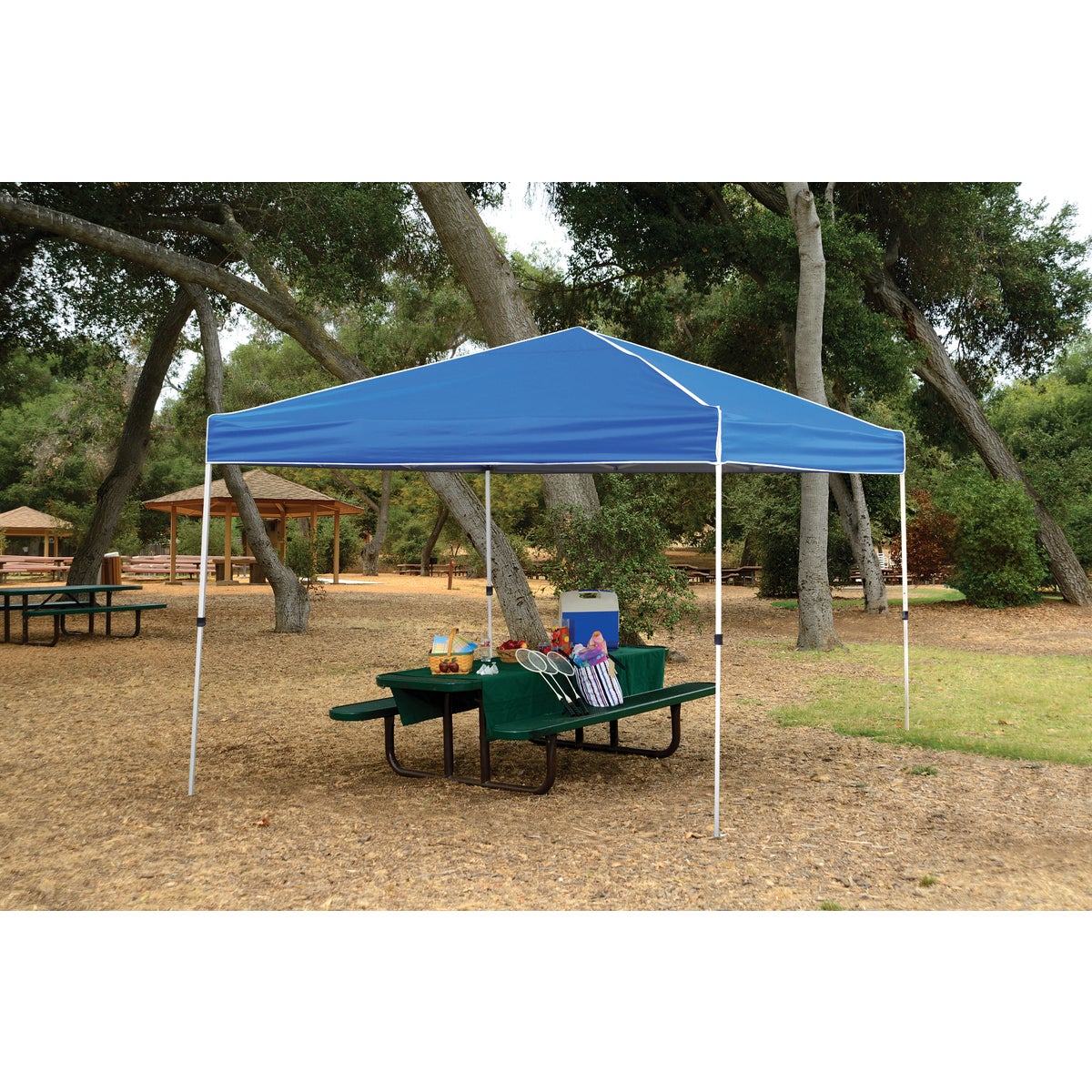 Z-Shade USA Everest 12 Ft. x 12 Ft. Blue Polyester Canopy Image 4