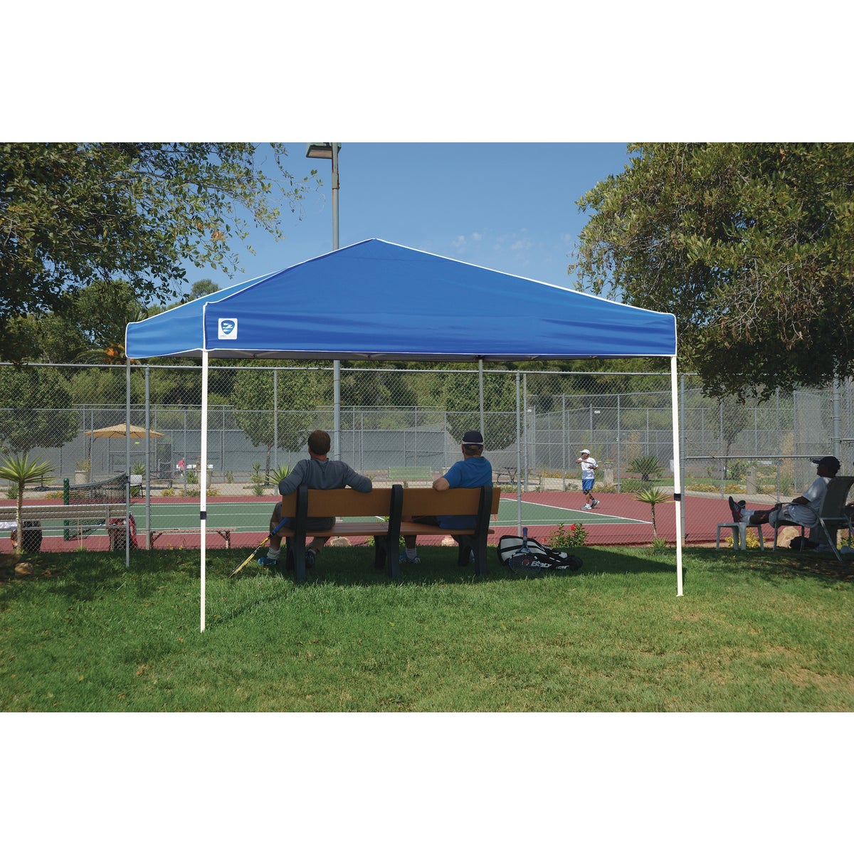 Z-Shade USA Everest 12 Ft. x 12 Ft. Blue Polyester Canopy Image 2