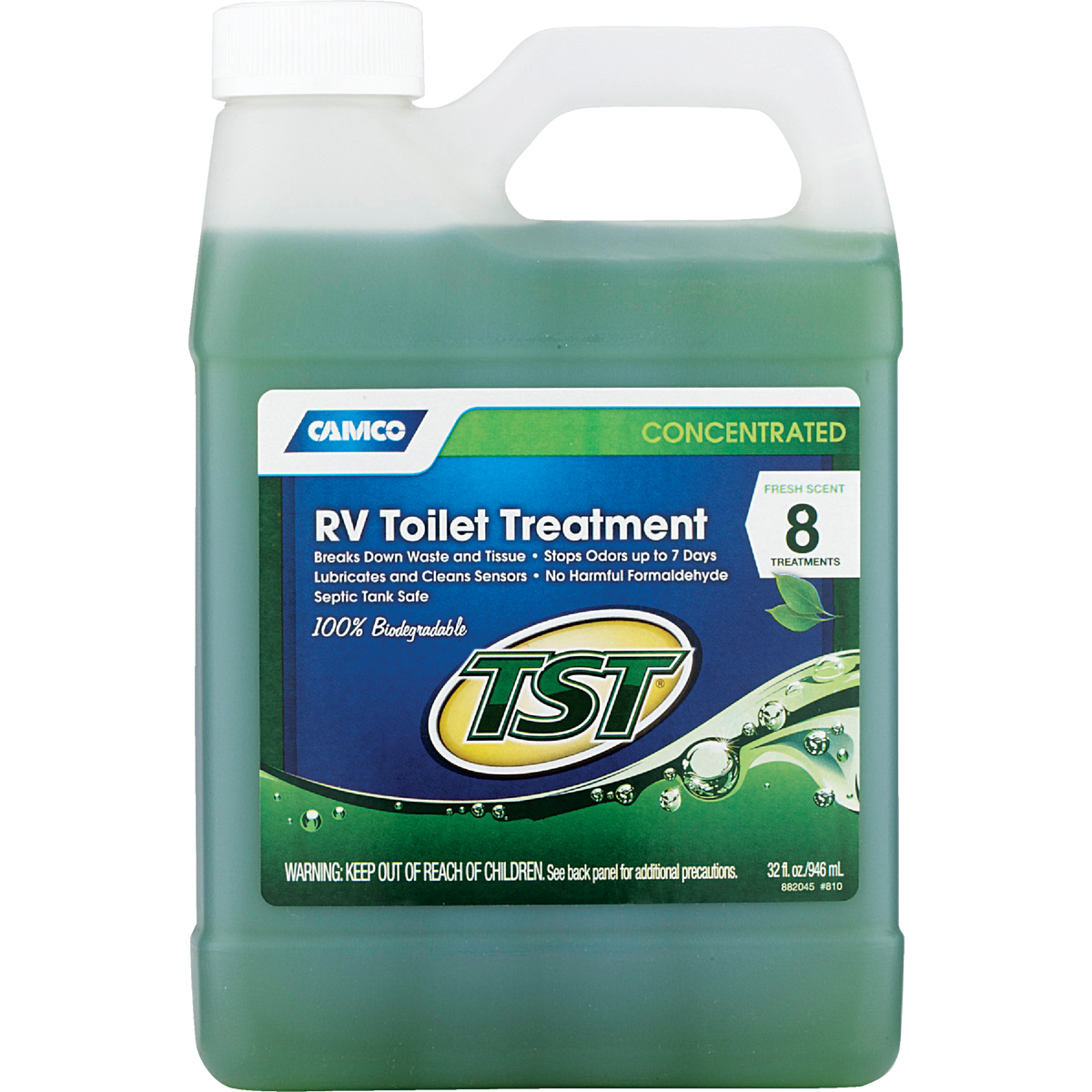 Camco TST RV Tank Deodorant, 32 Oz. Image 2