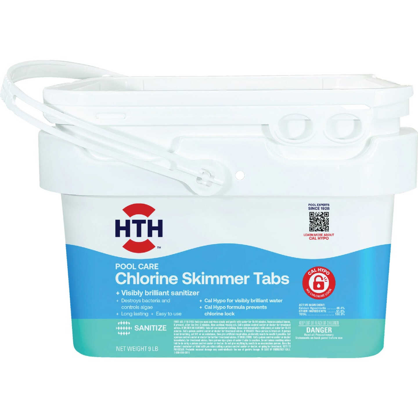 HTH Pool Care 9 Lb. Chlorine Skimmer Tabs Image 1