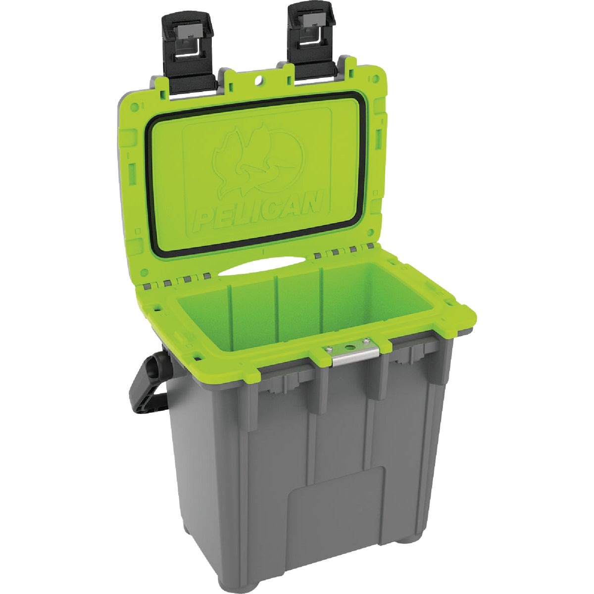 Pelican Elite 20 Qt. Cooler, Dark Gray & Green Image 3