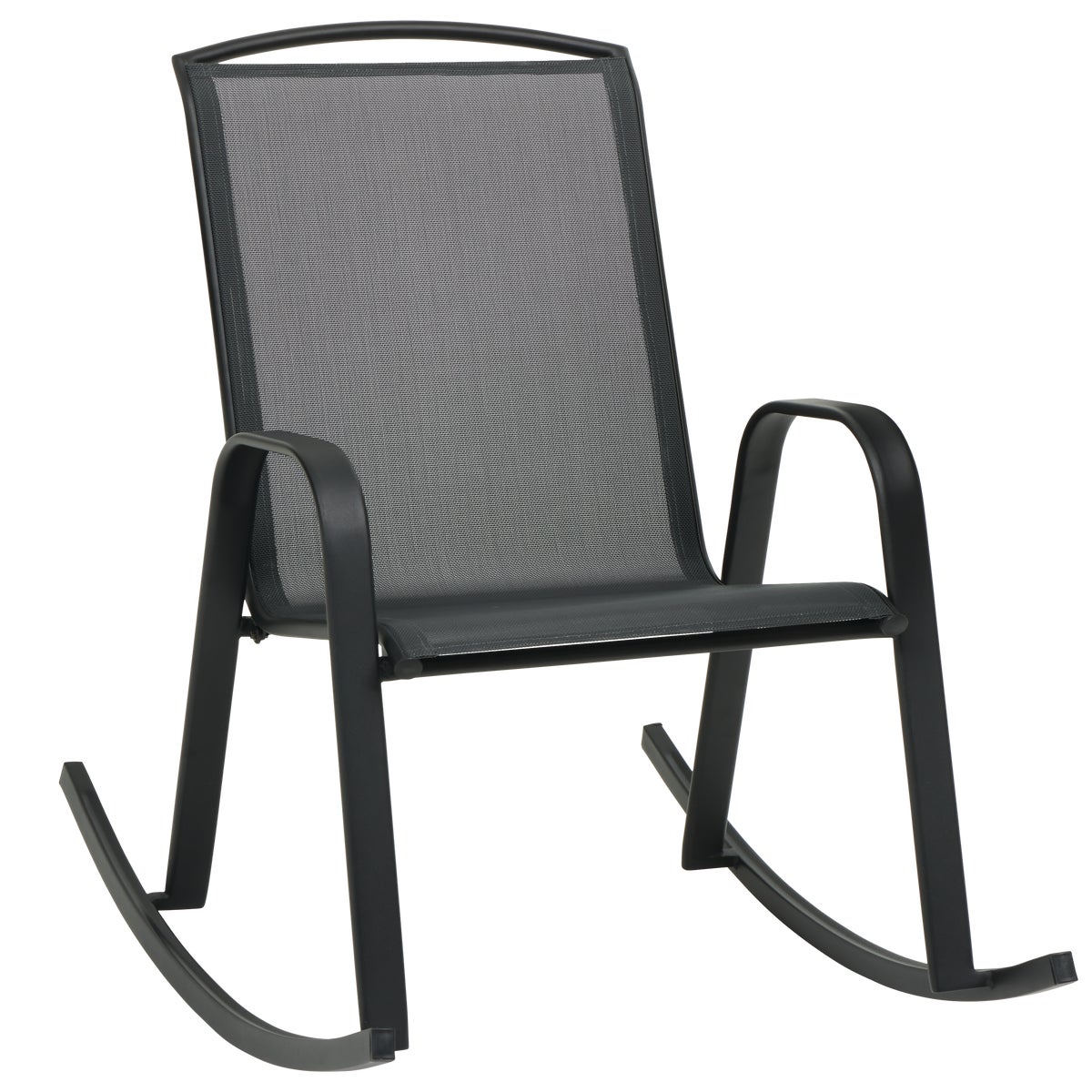 Outdoor Expressions Windsor Sling Oversized Rocking Chair
