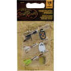 BadRiver 3-Piece Classic Dressed Spinners Fishing Lure Kit Image 1