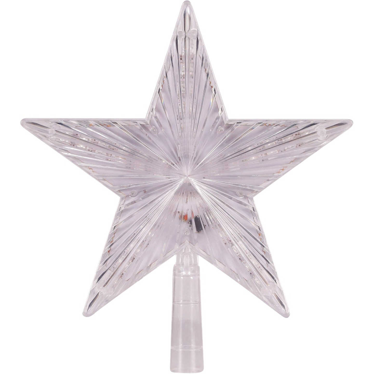 Alpine 8-Function LED 9 In. Star Christmas Tree Topper Image 1