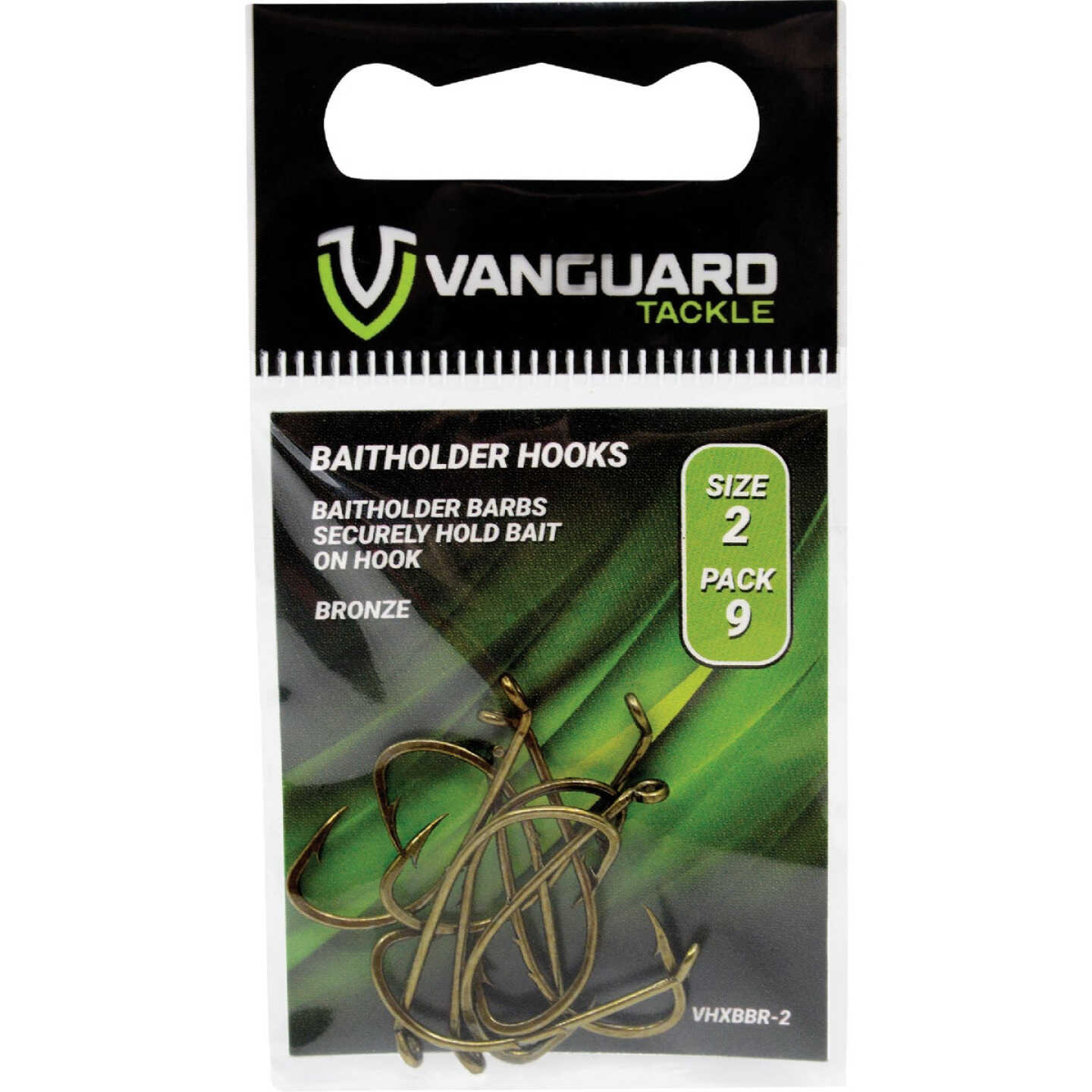 Vanguard Size 4 Baitholder Live Bait Fishing Hook (10-Pack) Image 1