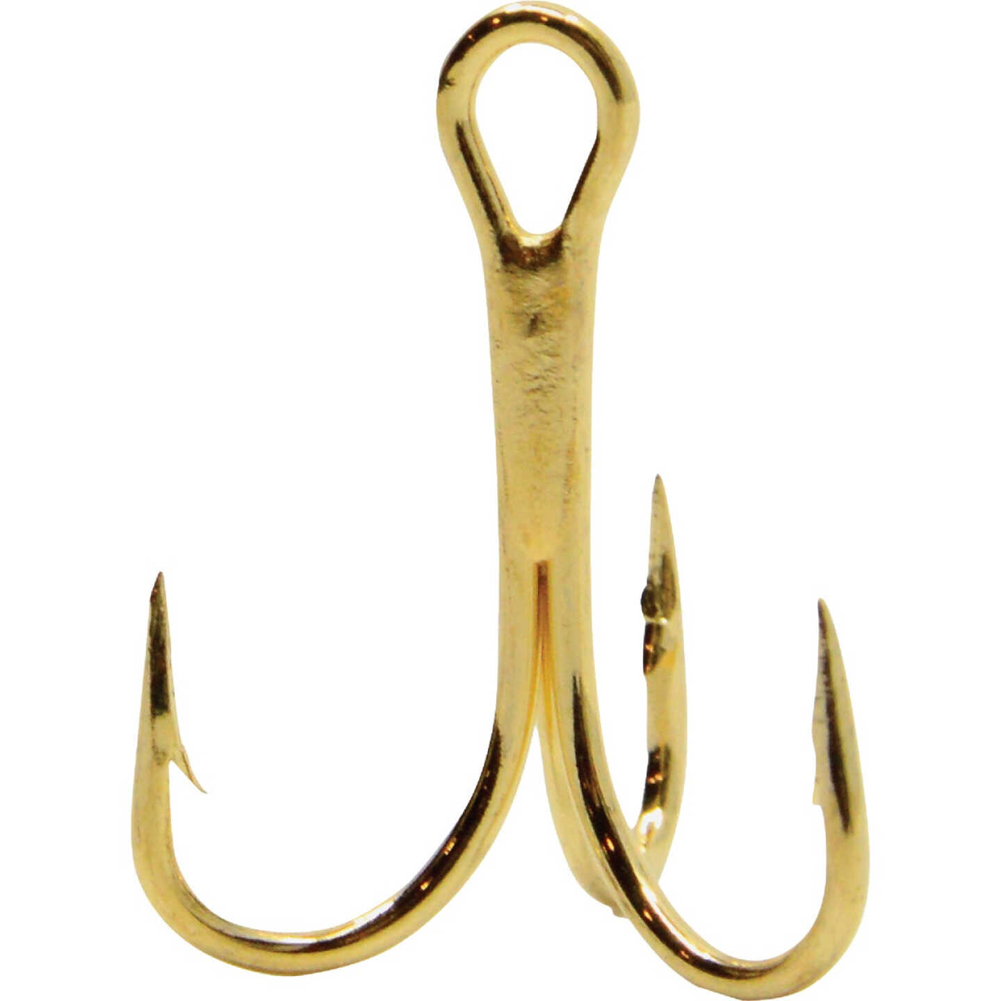 Vanguard Size 14 Gold Treble Fishing Hooks (25-Pack) Image 1