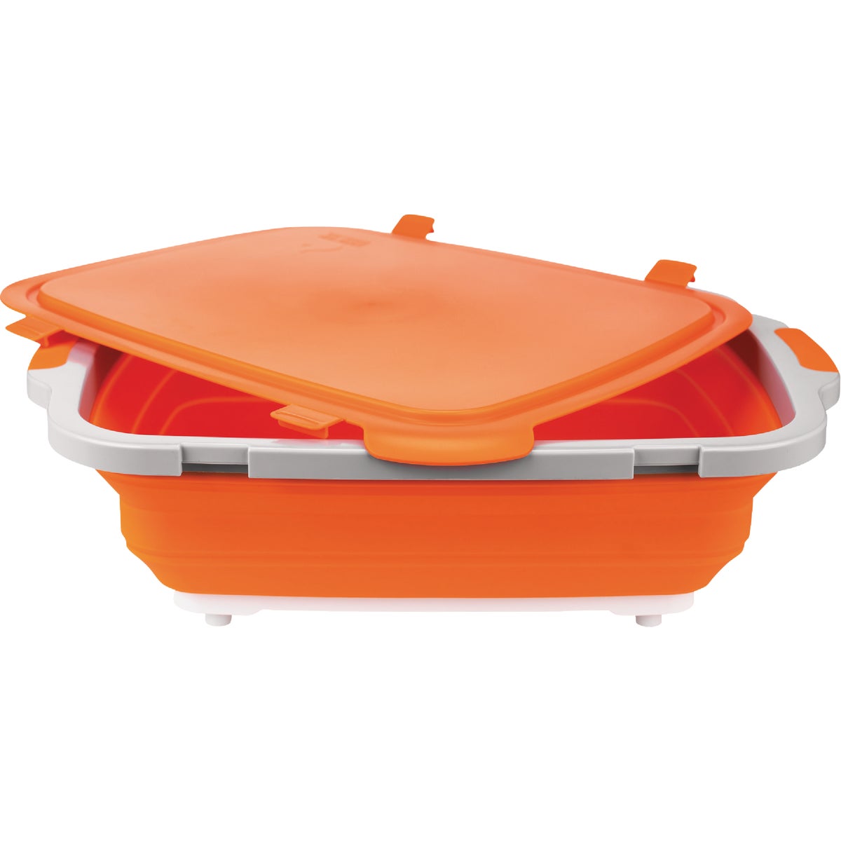 Drip EZ XL Orange 22.5 In. L. x 16.25 In. W. x 5.5 In. D. Collapsible BBQ Prep Tub