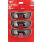 Milwaukee Red & Black Frame Safety Glasses with Tinted Anti-Scratch Lenses (3-Pack) Image 2