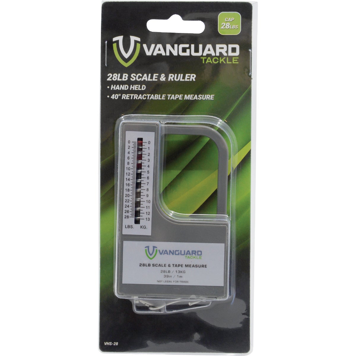 Vanguard 28 Lb. Fish Scale & 40 In. Tape Combination