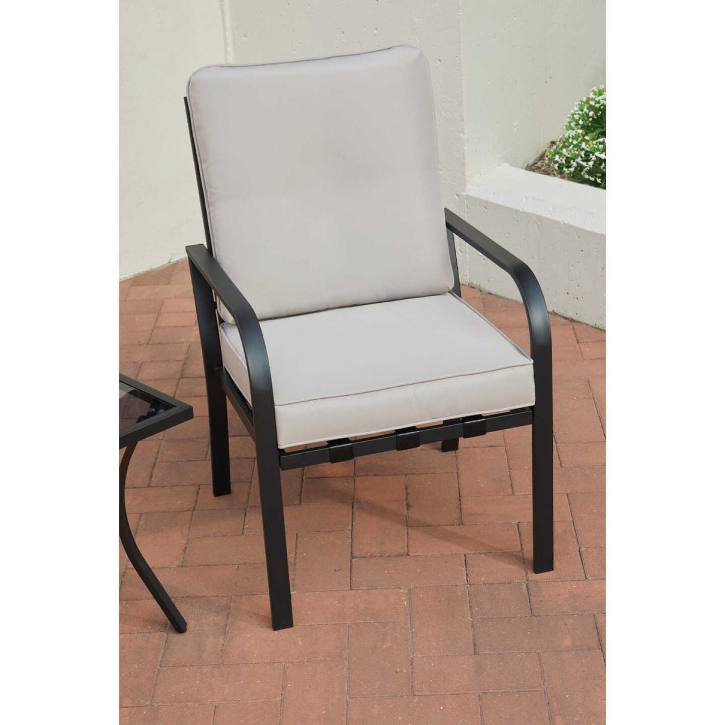 Outdoor Expressions 3-Piece Cushioned Chat Set Image 5