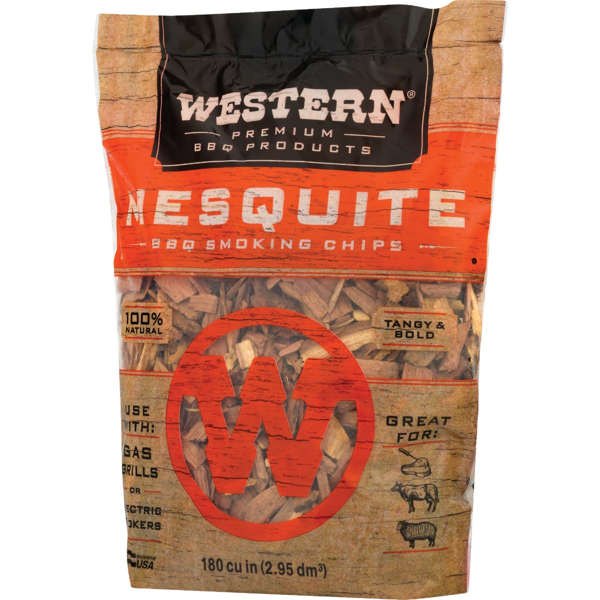 Western 180 Cu. In. Mesquite Wood Smoking Chips Image 5