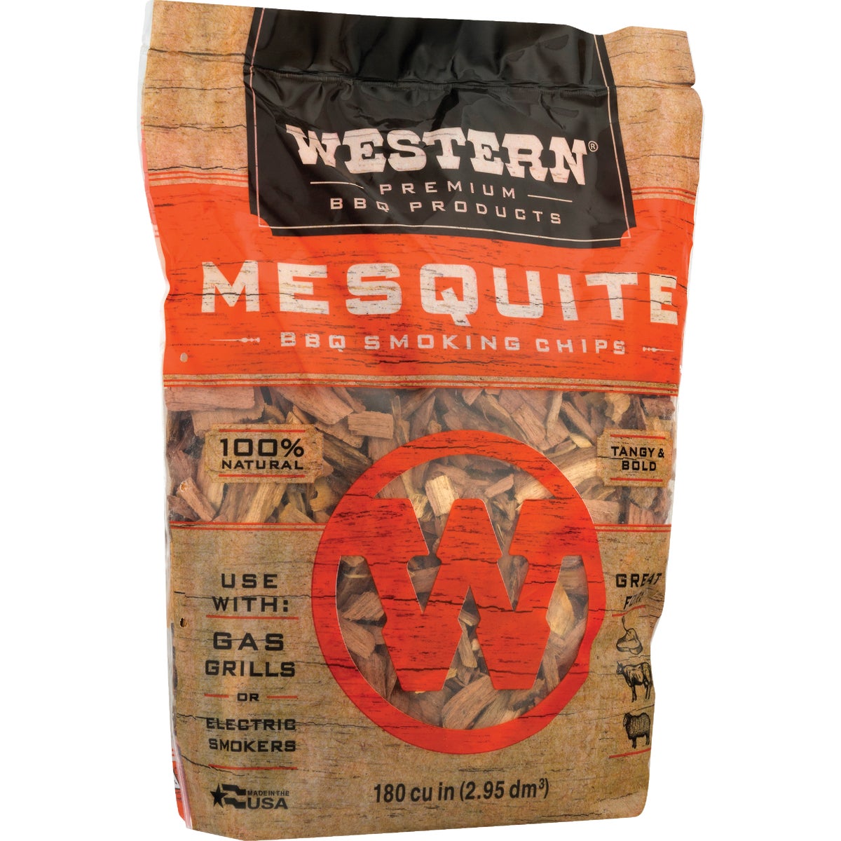 Western 180 Cu. In. Mesquite Wood Smoking Chips Image 4