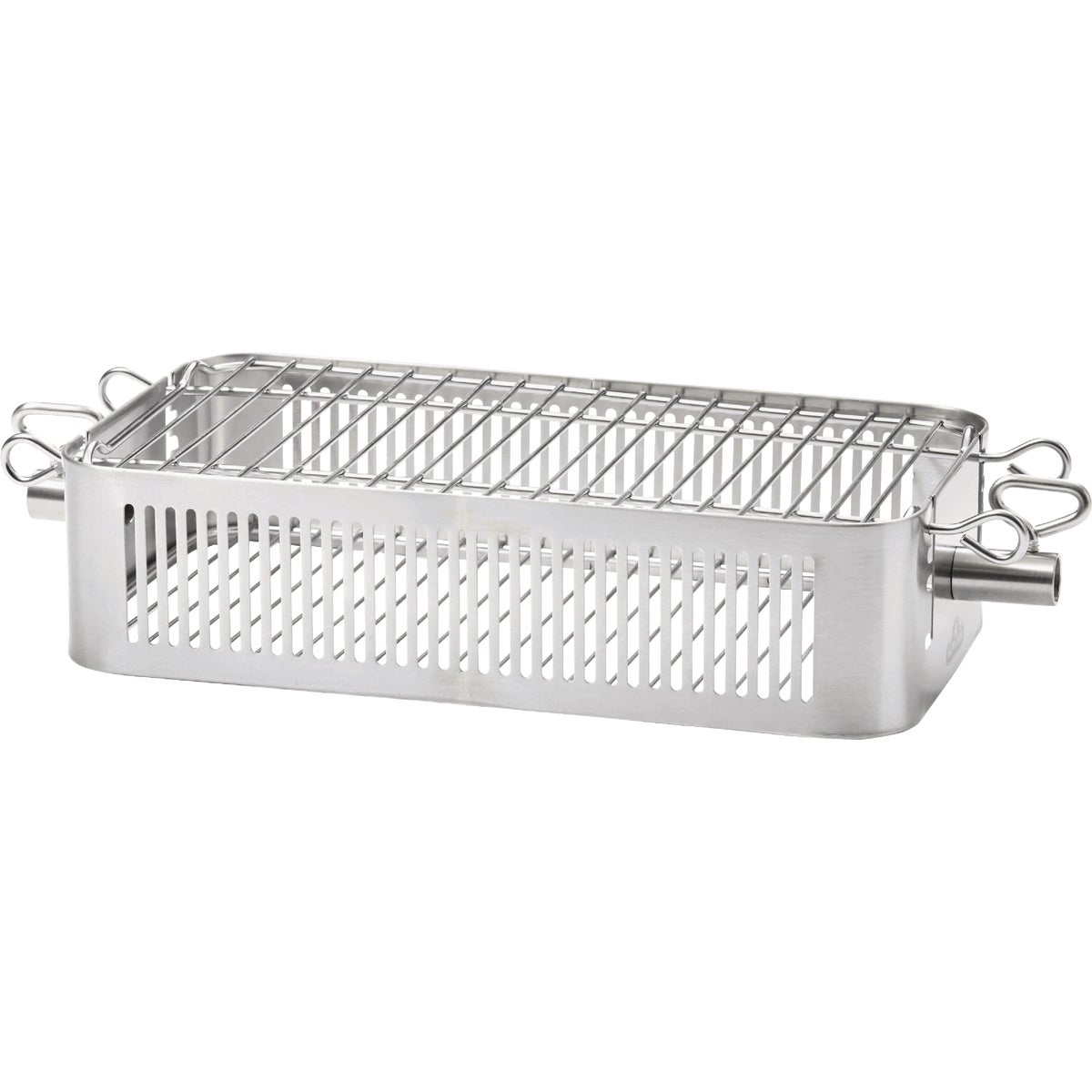 Napoleon Adjustable Stainless Steel Rotisserie Basket Image 3