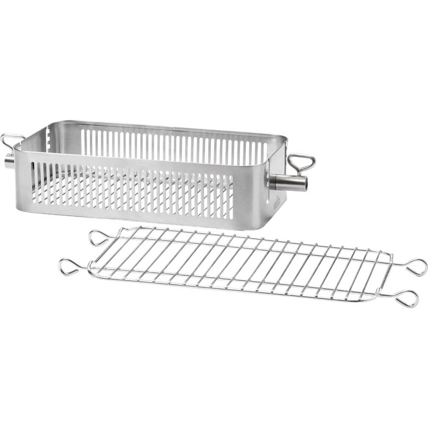 Napoleon Adjustable Stainless Steel Rotisserie Basket Image 2