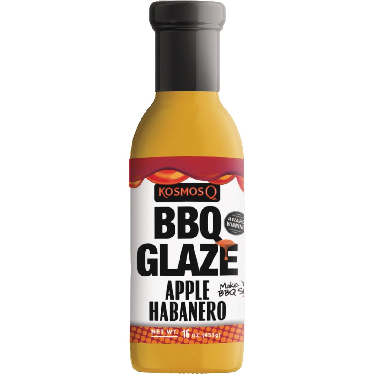 Kosmos Q 16 Oz. Apple Habanero BBQ Glaze