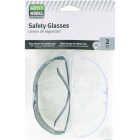 Safety Works Gray & Clear Frame Safety Glasses with Gray & Clear Lenses (2-Pack) Image 1