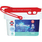 HTH Brilliance Cal 4 x 4.75 Lb. Hypo Chlorine Tablets Image 1