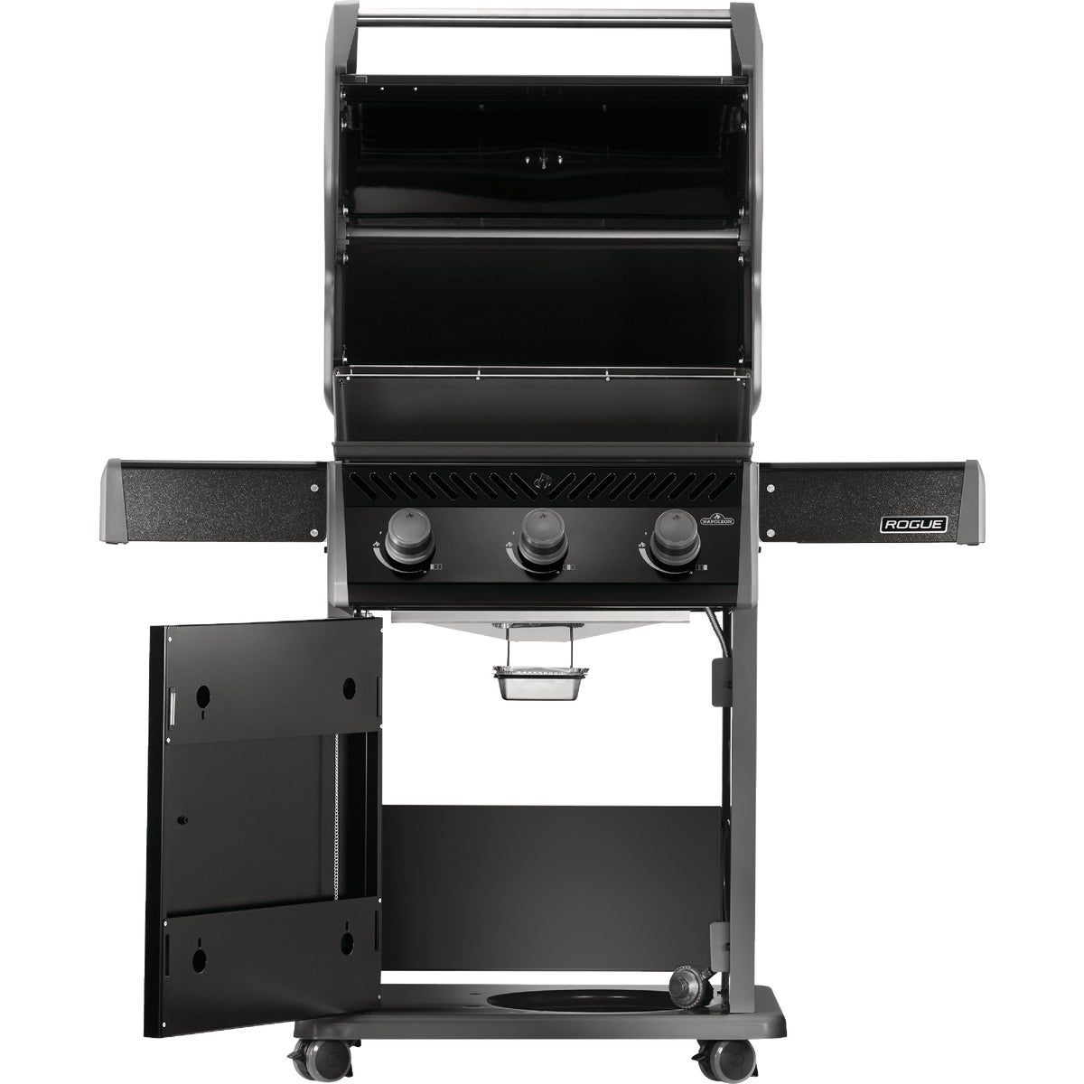 Napoleon Rogue 425 Propane Gas Grill, Black Image 3