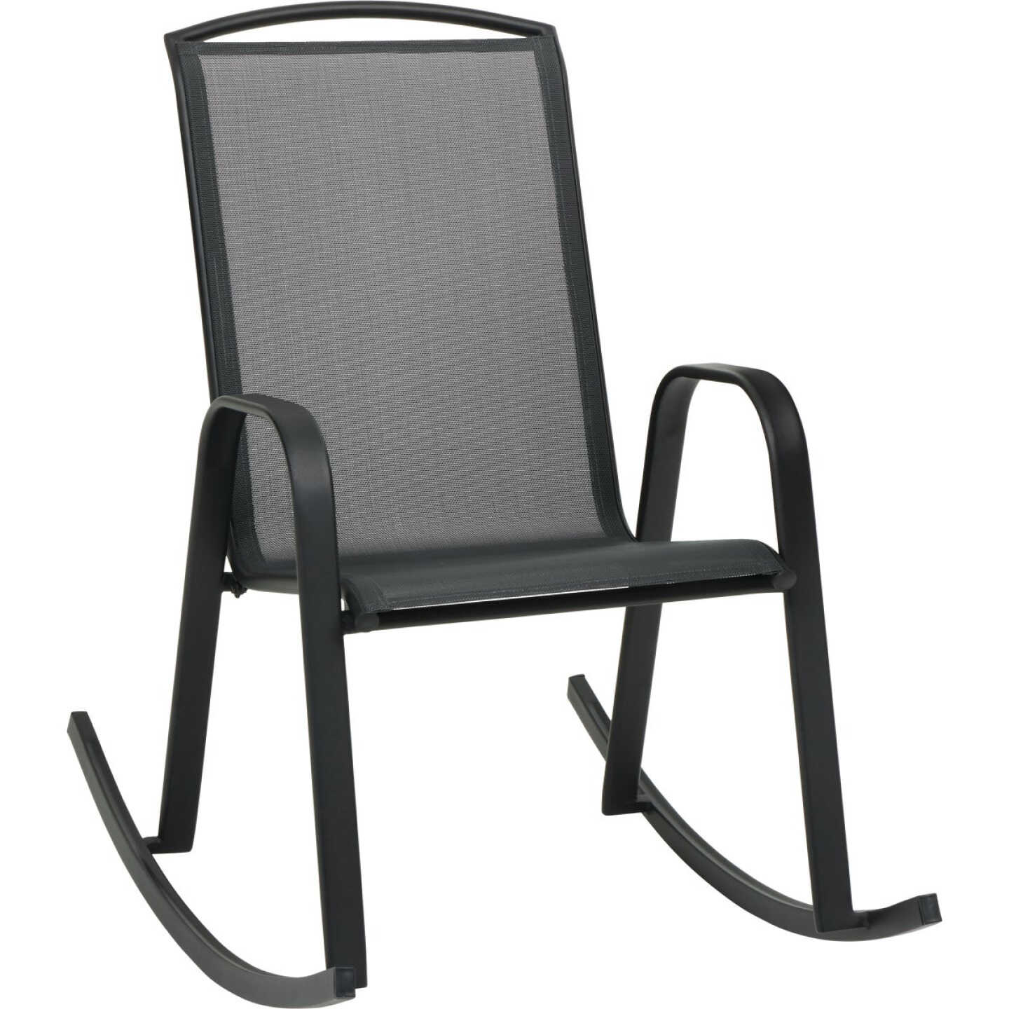 Outdoor Expressions Windsor Sling Rocking Chair Image 1
