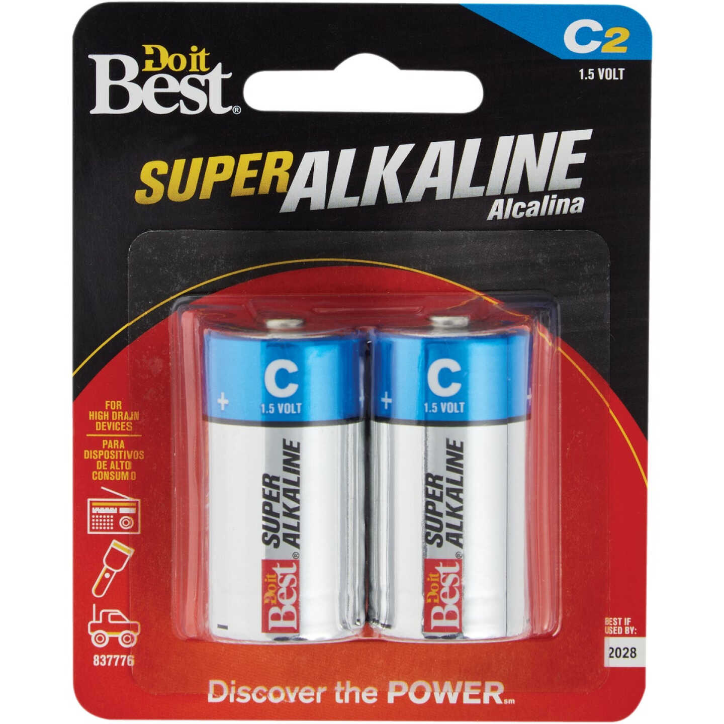 Do it Best C Alkaline Battery (2-Pack) Image 1