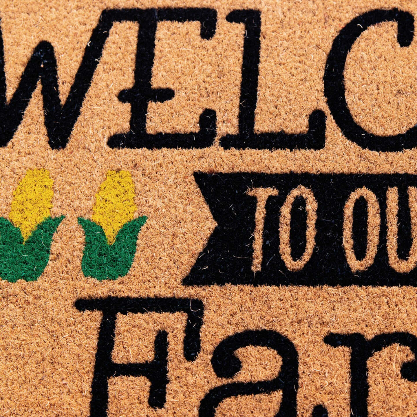 Natco Home 18 In. x 30 In. Coir Outdoor Doormat, Welcome To Our Farm Image 2