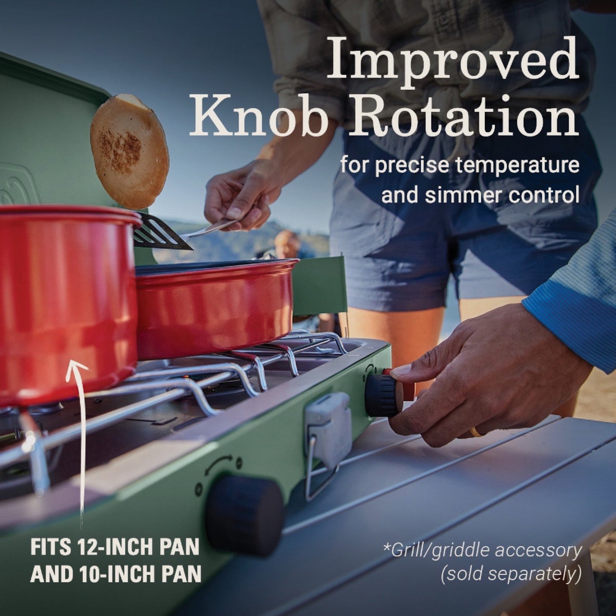 Coleman 2-Burner Portable Camping Stove Image 3