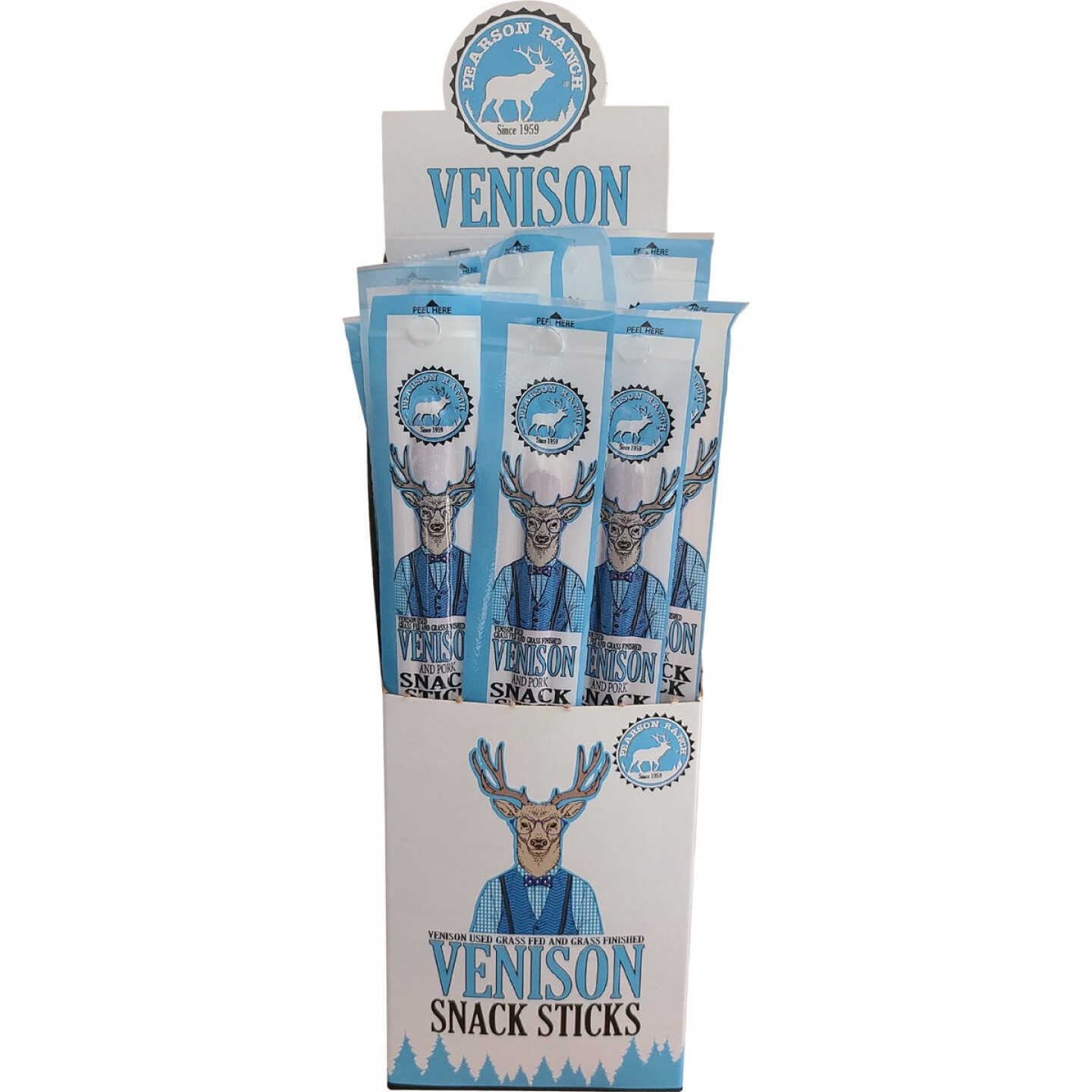 Pearson Ranch Jerky 1 Oz. Venison Snack Stick Image 3
