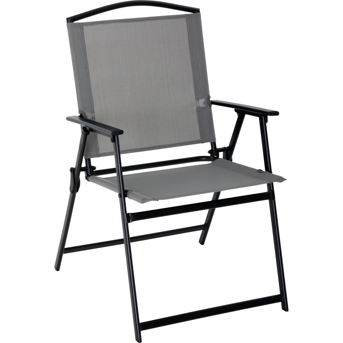 Outdoor Expressions 6-Piece Sling Dining Set with Umbrella Image 9