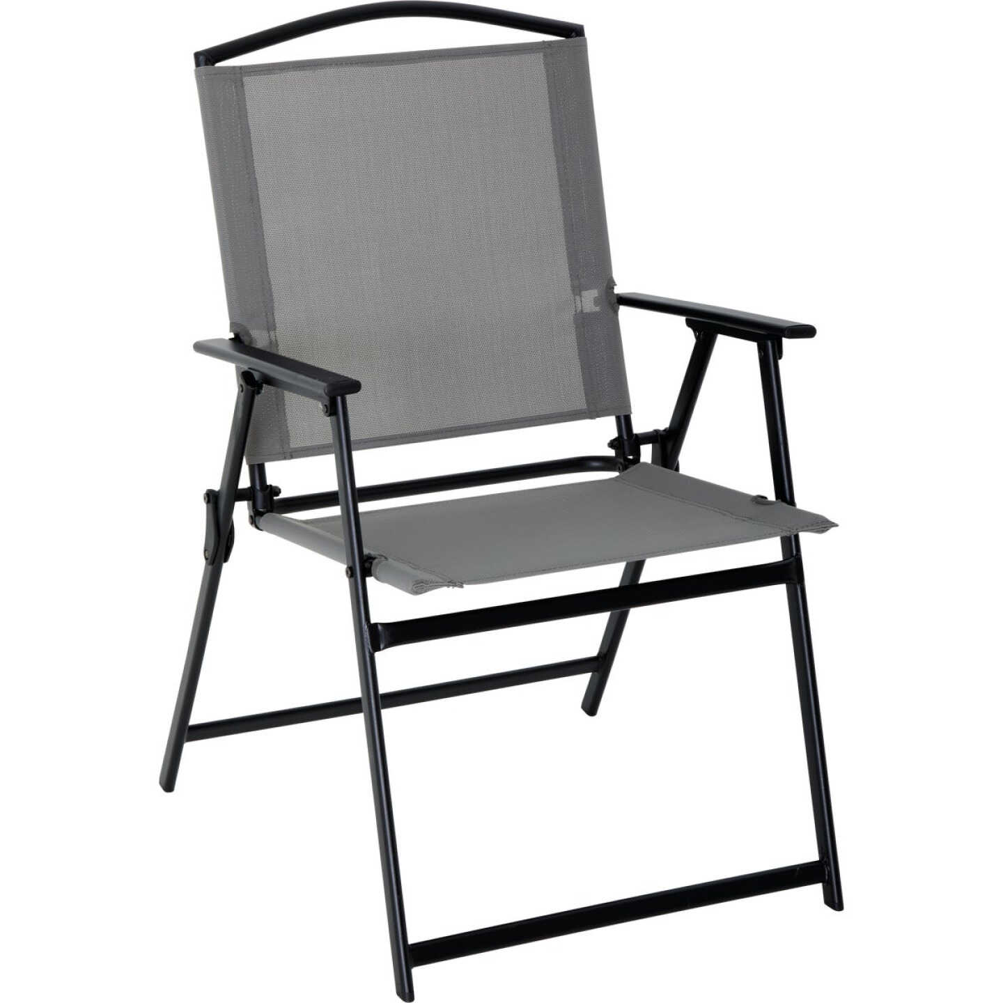 Outdoor Expressions 6-Piece Sling Dining Set with Umbrella Image 9