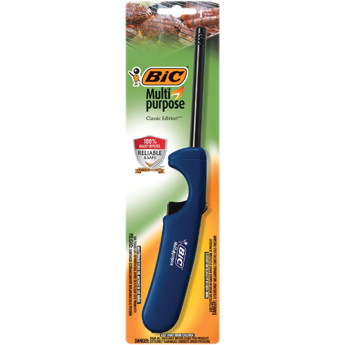 Bic Nonrefillable Straight Stem Utility Butane Lighter Image 3