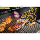 GrillPro One Size Fits Most Black & Yellow Heat Resistant Barbeque Mitt Image 2